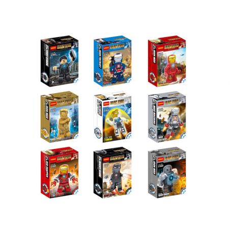 JISI 0160 0161 0162 0163 0164 0165 0166 0167 0168 non  SIÊU ANH HÙNG MINIFIGURE 9 LOẠI bộ đồ chơi xếp lắp ráp ghép mô hình Super Heroes Siêu Nhân Anh Hùng