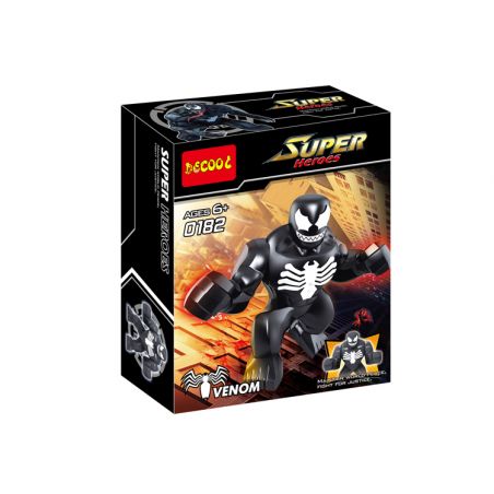 JISI 0182 non  NỌC ĐỘC TRƯỞNG THÀNH bộ đồ chơi xếp lắp ráp ghép mô hình Super Heroes NENOM Siêu Nhân Anh Hùng