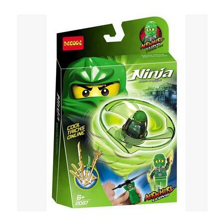 JISI 2087 non  NINJA BAY bộ đồ chơi xếp lắp ráp ghép mô hình The  Ninjago Movie Ninja Lốc Xoáy