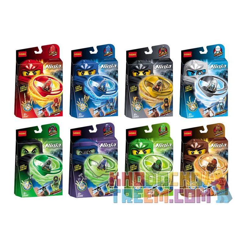 JISI 2087 non  NINJA BAY bộ đồ chơi xếp lắp ráp ghép mô hình The  Ninjago Movie Ninja Lốc Xoáy