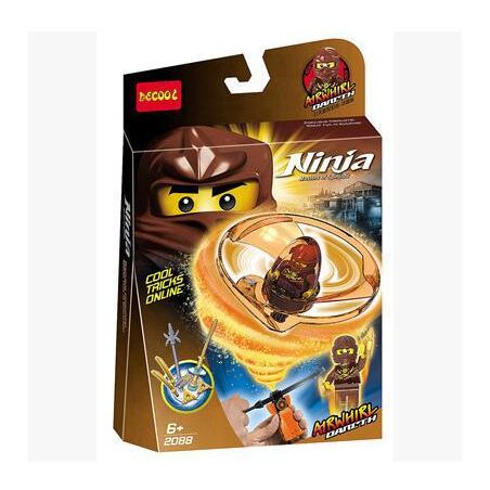 JISI 2088 non  NINJA BAY bộ đồ chơi xếp lắp ráp ghép mô hình The  Ninjago Movie Ninja Lốc Xoáy