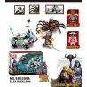 SEMBO WEKKI VIGGI SD3200A 3200A non  NETHER HORDE OF GLORY ROGUE-CREDO VS NIGHTMARE SPIDER-EVIL CLAW bộ đồ chơi xếp lắp ráp ghép mô hình Chronicles Of The Ghostly Tribe GHOST TRIBES Bộ Tộc Ma 211 khối
