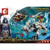 SEMBO WEKKI VIGGI SD3200A 3200A non  NETHER HORDE OF GLORY ROGUE-CREDO VS NIGHTMARE SPIDER-EVIL CLAW bộ đồ chơi xếp lắp ráp ghép mô hình Chronicles Of The Ghostly Tribe GHOST TRIBES Bộ Tộc Ma 211 khối