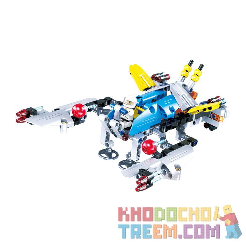 DOUBLEE CADA C54004 54004 non  ÁO GIÁP MÁY BAY CHIẾN ĐẤU bộ đồ chơi xếp lắp ráp ghép mô hình Star Wars BATTLE DROID Chiến Tranh Giữa Các Vì Sao 103 khối