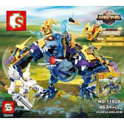 SHENG YUAN SY 11828 non  HỖN LOẠN GIÁNG XUỐNG BẠO CHÚA BÓNG TỐI bộ đồ chơi xếp lắp ráp ghép mô hình King Of Glory Hegemony Game Liên Quân 463 khối