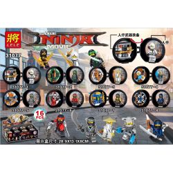 LELE 31077 non  8 NHÂN VẬT THU NHỎ CỦA PHANTOM NINJA WEAPON bộ đồ chơi xếp lắp ráp ghép mô hình The  Ninjago Movie Ninja Lốc Xoáy