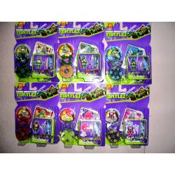 LELE 79100 non  MINIFIGURE TOP 6 bộ đồ chơi xếp lắp ráp ghép mô hình Teenage Mutant Ninja Turtles Ninja Rùa