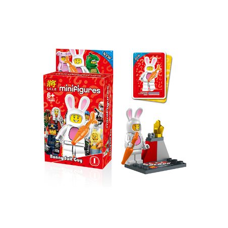 NOT  MINIFIGURES BUNNY SUIT GUY BUMBLEBEE GIRL LIZARD MAN CHICKEN GORILLA PIGGY 71007-14 LELE 78069 xếp lắp ráp ghép mô hình Collectable Minifigures Búp Bê Sưu Tầm 7 khối