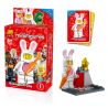 NOT  MINIFIGURES BUNNY SUIT GUY BUMBLEBEE GIRL LIZARD MAN CHICKEN GORILLA PIGGY 71007-14 LELE 78069 xếp lắp ráp ghép mô hình Collectable Minifigures Búp Bê Sưu Tầm 7 khối