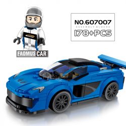 NOT  MCLAREN P1 75909 SHENG YUAN/SY 6791 607007 WANGAO 7007 xếp lắp ráp ghép mô hình MCLAREN P1. MCLAREN Speed Champions Racing Cars Đua Xe Công Thức 168 khối