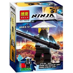 Bela 10215 Lari 10215 non  QUỶ SƯ PHỤ WU bộ đồ chơi xếp lắp ráp ghép mô hình The  Ninjago Movie EVIL WU MALEFIQUE MALVADO Ninja Lốc Xoáy 12 khối