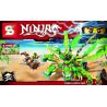 SHENG YUAN SY SY545 non  CON RỒNG BA ĐẦU CỦA LLOYD VỚI NHỮNG TÊN CƯỚP BIỂN BAY bộ đồ chơi xếp lắp ráp ghép mô hình The  Ninjago Movie HYDREIGON Ninja Lốc Xoáy 315 khối