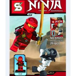 SHENG YUAN SY SY617 non  8 NHÂN VẬT CƯỚP BIỂN BAY bộ đồ chơi xếp lắp ráp ghép mô hình The  Ninjago Movie Ninja Lốc Xoáy 180 khối