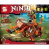 SHENG YUAN SY SY706A 706A non  NÚI MAMMOTH TÀN BẠO bộ đồ chơi xếp lắp ráp ghép mô hình The  Ninjago Movie CYREN & MAMMOTH Ninja Lốc Xoáy 137 khối