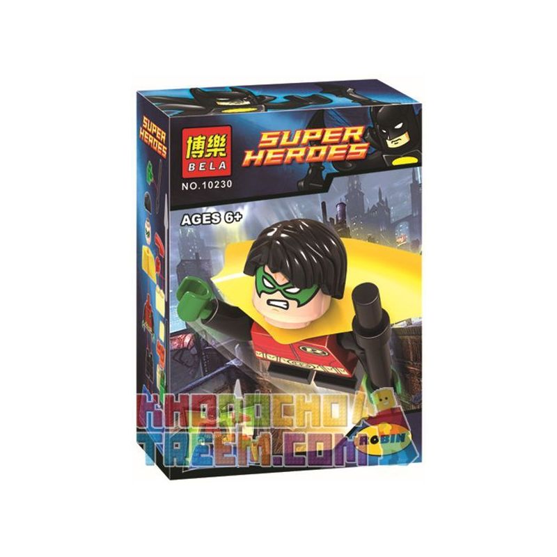 Bela 10229 10230 10231 10232 10233 10234 10235 10236 Lari 10229 10230 10231 10232 10233 10234 10235 10236 non  8 NHÂN VẬT NHỎ DC bộ đồ chơi xếp lắp ráp ghép mô hình Super Heroes Siêu Nhân Anh Hùng 120 khối