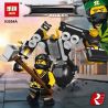 LEPIN 03054A 03054B 03054C 03054D 03054E 03054F non  PHIM NINJAGO TRỌN BỘ VỀ NHÂN VẬT THÚ CƯỠI ĐỘC QUYỀN 6 MÁY bộ đồ chơi xếp lắp ráp ghép mô hình The  Ninjago Movie THE NEW NINJASAGA BLOCKS Ninja Lốc Xoáy 80 khối