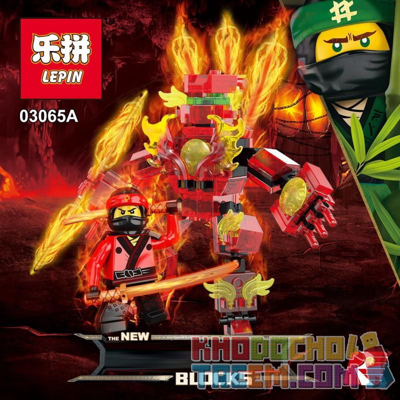 LEPIN 03065A 03065B 03065C 03065D non  FULL BỘ NHÂN VẬT ĐỘC QUYỀN PHIÊN BẢN TRONG SUỐT 4 LOẠI bộ đồ chơi xếp lắp ráp ghép mô hình The  Ninjago Movie THE NEW NINJASAGA BLOCKS Ninja Lốc Xoáy