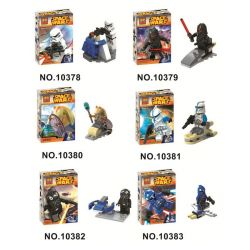 Bela 10378 10379 10380 10381 10382 10383 Lari 10378 10379 10380 10381 10382 10383 non  STAR WARS FORCE AWAKENS 6 NHÂN VẬT NHỎ bộ đồ chơi xếp lắp ráp ghép mô hình Chiến Tranh Giữa Các Vì Sao