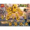 LELE 31098 non  PHIÊN BẢN KẾT HỢP VÀNG GOLD ARES 4 bộ đồ chơi xếp lắp ráp ghép mô hình The  Ninjago Movie Ninja Lốc Xoáy 282 khối