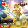 LEPIN 03076A 03076B 03076C 03076D 03076E 03076F non  MINIFIGURES 6 PHIÊN BẢN NÂNG CẤP VÀNG bộ đồ chơi xếp lắp ráp ghép mô hình King Of Glory Hegemony KING HERO Game Liên Quân 200 khối