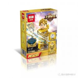LEPIN 03076A 03076B 03076C 03076D 03076E 03076F non  MINIFIGURES 6 PHIÊN BẢN NÂNG CẤP VÀNG bộ đồ chơi xếp lắp ráp ghép mô hình King Of Glory Hegemony KING HERO Game Liên Quân 200 khối