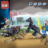 Enlighten 1012 Qman 1012 non  TRANH GIÀNH PHÁO bộ đồ chơi xếp lắp ráp ghép mô hình Medieval Castle CASTLE KNIGHTS FIGHTING Chiến Tranh Trung Cổ 42 khối