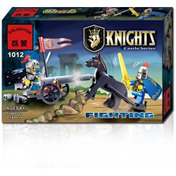 Enlighten 1012 Qman 1012 non  TRANH GIÀNH PHÁO bộ đồ chơi xếp lắp ráp ghép mô hình Medieval Castle CASTLE KNIGHTS FIGHTING Chiến Tranh Trung Cổ 42 khối