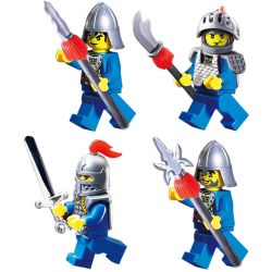 Enlighten 1014 Qman 1014 non  LĨNH VỰC VÕ THUẬT bộ đồ chơi xếp lắp ráp ghép mô hình Medieval Castle CASTLE KNIGHTS ARENA Chiến Tranh Trung Cổ 88 khối