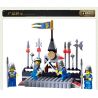 Enlighten 1014 Qman 1014 non  LĨNH VỰC VÕ THUẬT bộ đồ chơi xếp lắp ráp ghép mô hình Medieval Castle CASTLE KNIGHTS ARENA Chiến Tranh Trung Cổ 88 khối