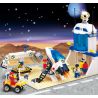 NOT  SPACE SIMULATION STATION 6455 Enlighten 513 Qman 513 xếp lắp ráp ghép mô hình TRẠM MÔ PHỎNG VŨ TRỤ KHÔNG GIAN Town Thị Trấn 245 khối