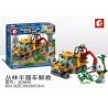 SHENG YUAN SY SD9548 9548 non  GIẢI CỨU NỬA ĐƯỜNG TRONG RỪNG bộ đồ chơi xếp lắp ráp ghép mô hình Rescue Team Đội Cứu Hộ 273 khối