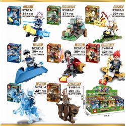 SHENG YUAN SY SY681 non  8 XE CẤU HÌNH NHỎ bộ đồ chơi xếp lắp ráp ghép mô hình King Of Glory Hegemony Game Liên Quân 248 khối