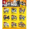 SHENG YUAN SY SY685 non  NHIỆM VỤ VINH QUANG 8 MINIFIGURES bộ đồ chơi xếp lắp ráp ghép mô hình Battle Royale Cuôc Chiến Sinh Tử 137 khối