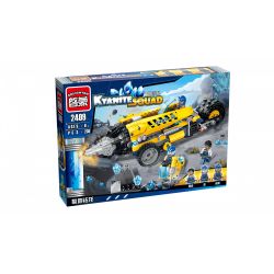 Enlighten 2409 Qman 2409 non  RỒNG TÁCH ĐẤT bộ đồ chơi xếp lắp ráp ghép mô hình Kyanite Squad KYANITE SQUAD DRILLER PLATFORM Đội Khai Khoáng 238 khối