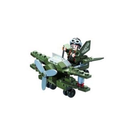 Enlighten 804 Qman 804 non  MÁY BAY TRINH SÁT bộ đồ chơi xếp lắp ráp ghép mô hình Military Army COMBATZONES RECONNAISSANCE Quân Sự Bộ Đội 50 khối