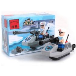 Enlighten 815 Qman 815 non  THUYỀN XUNG KÍCH bộ đồ chơi xếp lắp ráp ghép mô hình Military Army COMBATZONES ASSAULT BOAT Quân Sự Bộ Đội 33 khối