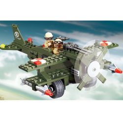 Enlighten 818 Qman 818 non  MÁY BAY TRỰC THĂNG bộ đồ chơi xếp lắp ráp ghép mô hình Military Army COMBATZONES HELICOPTER Quân Sự Bộ Đội 275 khối