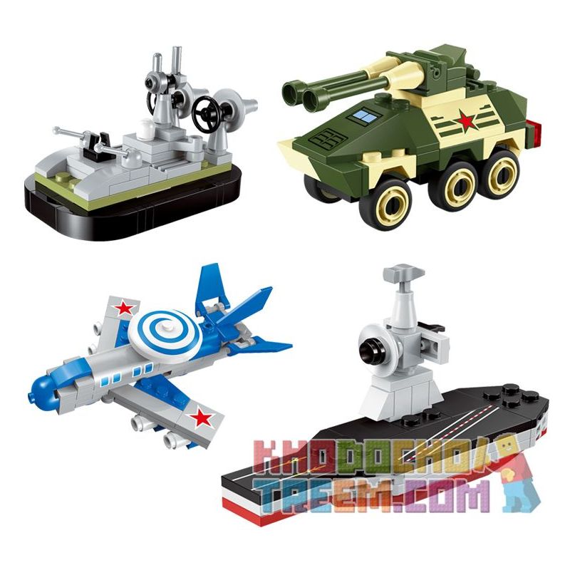 Enlighten 1229 1230 1231 1232 Qman 1229 1230 1231 1232 non  XE BỌC THÉP QUÂN SỰ MINI 4 ALPHA MÁY BAY CẢNH BÁO SỚM E-3 TÀU SÂN CHẠY BẰNG NĂNG LƯỢNG HẠT NHÂN ĐỔ BỘ ĐỆM KHÍ bộ đồ chơi xếp lắp ráp ghép mô hình Military Army Quân Sự Bộ Đội