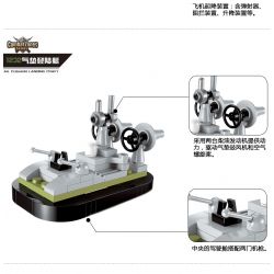 Enlighten 1229 1230 1231 1232 Qman 1229 1230 1231 1232 non  XE BỌC THÉP QUÂN SỰ MINI 4 ALPHA MÁY BAY CẢNH BÁO SỚM E-3 TÀU SÂN CHẠY BẰNG NĂNG LƯỢNG HẠT NHÂN ĐỔ BỘ ĐỆM KHÍ bộ đồ chơi xếp lắp ráp ghép mô hình Military Army Quân Sự Bộ Đội