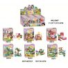 WINNER JEMLOU 5007A 5007B 5007C 5007D 5007E 5007F non  MINIFIGURES 6 MÔ HÌNH bộ đồ chơi xếp lắp ráp ghép mô hình Snow White Princess Nàng Bạch Tuyết 185 khối