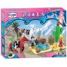 Winner 5017 non  ỐC ĐẢO NHỎ bộ đồ chơi xếp lắp ráp ghép mô hình Mermaid Nàng Tiên Cá 102 khối