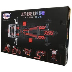 Winner 7064 non  XE ĐẠP TRẺ EM 1 4 tỷ lệ 1:4 bộ đồ chơi xếp lắp ráp ghép mô hình  THE RED BICYCLE Kỹ Thuật Công Nghệ Cao Mô Hình Phương Tiện 235 khối