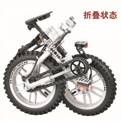 Winner 7072 non  XE ĐẠP GẤP 1 6 tỷ lệ 1:6 bộ đồ chơi xếp lắp ráp ghép mô hình  THE FOLDING BICYCLE Kỹ Thuật Công Nghệ Cao Mô Hình Phương Tiện 242 khối