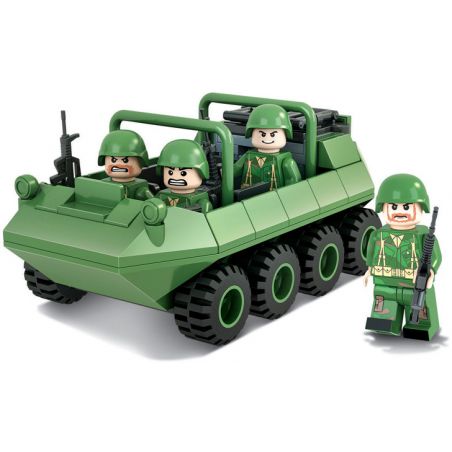 Winner 8002 non  XE ĐỊA HÌNH TÁM BÁNH bộ đồ chơi xếp lắp ráp ghép mô hình Tank Battle TANKBATTLE Xe Tăng Đối Đầu 139 khối