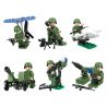 WINNER JEMLOU 8013A 8013B 8013C 8013D 8013E 8013F non  SOLDIER MINIFIGURES 6 MẶT HÀNG bộ đồ chơi xếp lắp ráp ghép mô hình Tank Battle TANKBATTLE Xe Tăng Đối Đầu