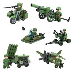 WINNER JEMLOU 8014A 8014B 8014C 8014D 8014E 8014F non  6 CÁNH TAY MINIFIGURES bộ đồ chơi xếp lắp ráp ghép mô hình Tank Battle TANKBATTLE Xe Tăng Đối Đầu