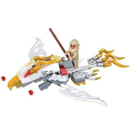 Winner 5045 non  ĐÁM MÂY SOMERSAULT bộ đồ chơi xếp lắp ráp ghép mô hình Monkie Kid FANTASY WESTWARD JOURNEY THE OPEN CIRRUS Tây Du Ký Tôn Ngộ Không 110 khối