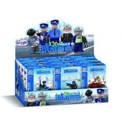 WINNER JEMLOU 7007A 7007B 7007C 7007D 7007E 7007F non  6 XE CẤU HÌNH NHỎ bộ đồ chơi xếp lắp ráp ghép mô hình Police CITY POLICE Cảnh Sát