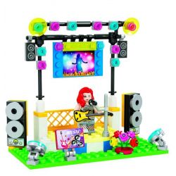 Winner 7039 non  SÂN KHẤU CA HÁT bộ đồ chơi xếp lắp ráp ghép mô hình City Modern Paradise Thành Phố Thiên Đường Hiện Đại 116 khối