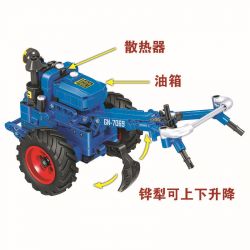 Winner 7069 non  MÁY KÉO ĐI BỘ 1:10 tỷ lệ 1:10 bộ đồ chơi xếp lắp ráp ghép mô hình  THE WALKING TRACTOR Kỹ Thuật Công Nghệ Cao Mô Hình Phương Tiện 248 khối